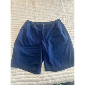 Chubbies Men's XLarge Navy Blue Golf Shorts Elastic Waist 9" Inseam